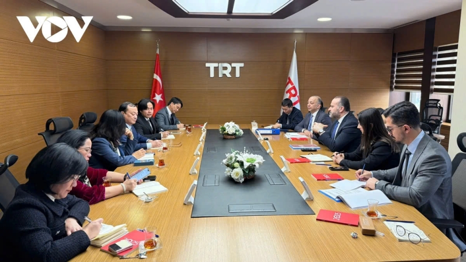 VOV and TRT of Turkey increase media cooperation